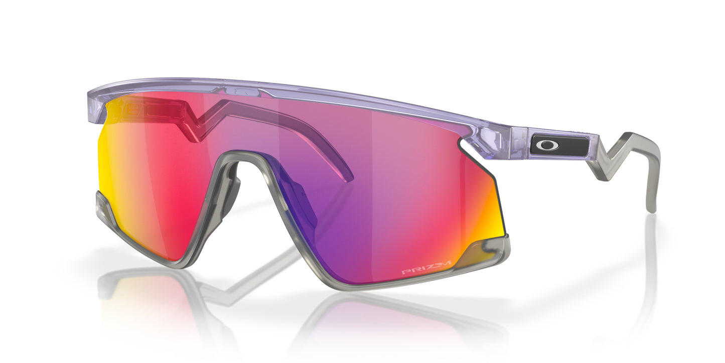 Oakley BXTR Re-Discover Collection Transparent lilac Prizm Road - biket.co.za