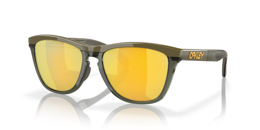 Oakley Frogskins Range- Dark Brush Prizm 24K Polarized - biket.co.za