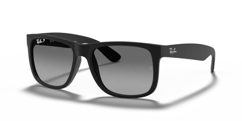 Ray-Ban Justin- Black- Light Grey Gradient Polarized - biket.co.za