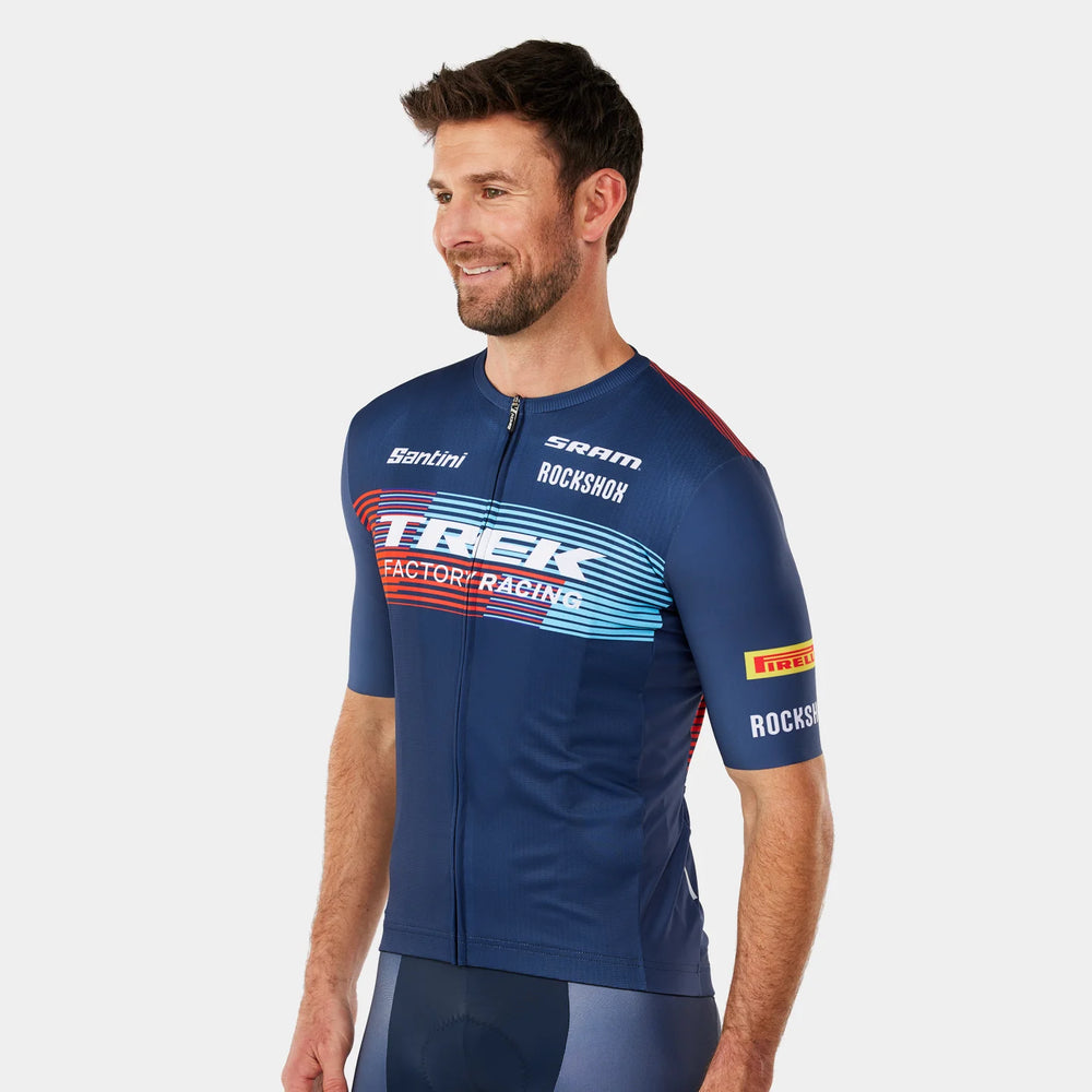 
                  
                    Santini Trek Factory Racing Men’s Team Replica Cycling Jersey - biket.co.za
                  
                