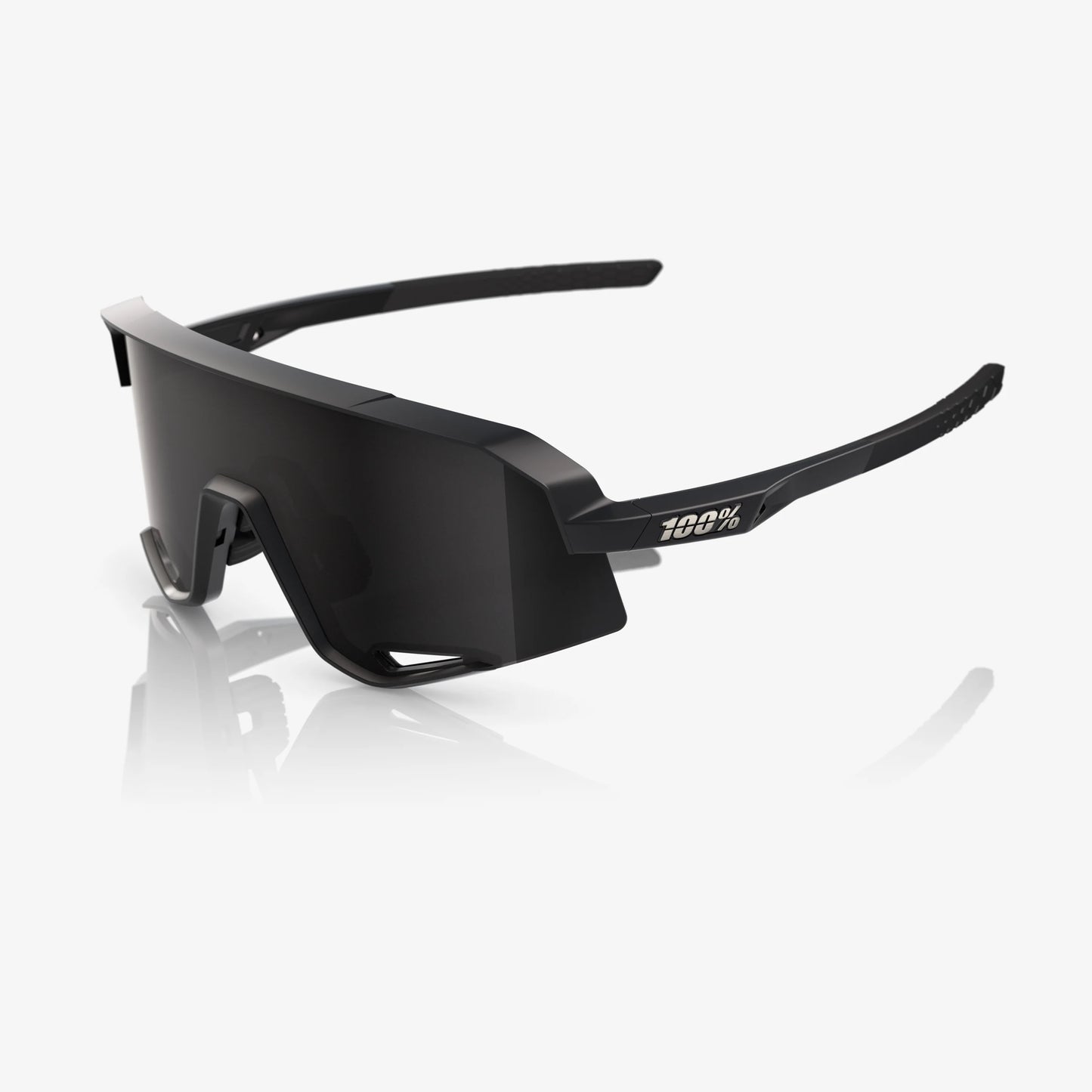 100% SLENDALE Matte Black Smoke Lens - biket.co.za