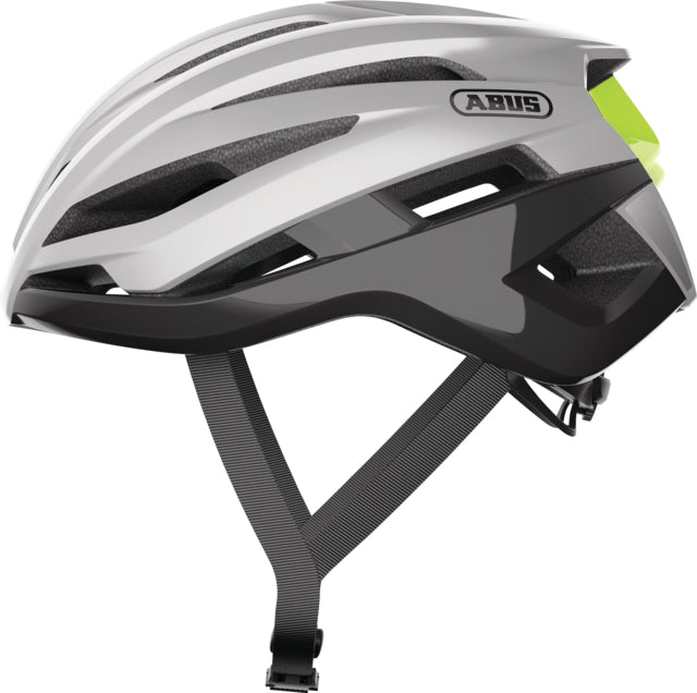 ABUS StormChaser- Gleam Silver - biket.co.za