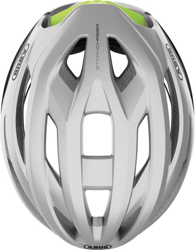 ABUS StormChaser- Gleam Silver - biket.co.za