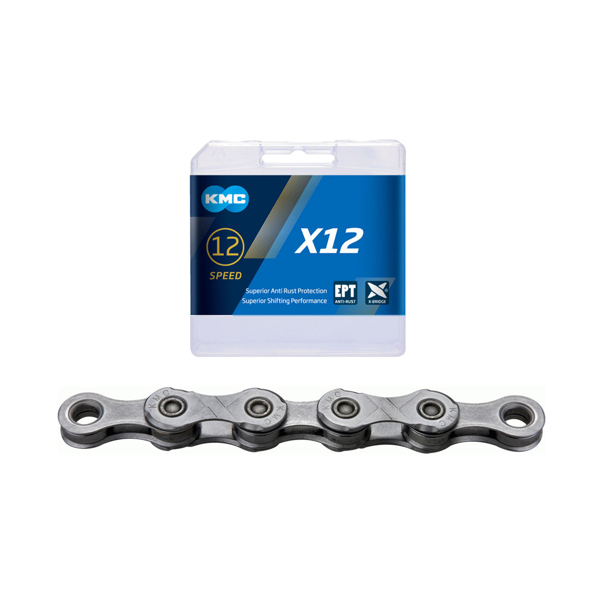 CHAIN KMC 12 SP X12 EPT ANTI-RUST - biket.co.za