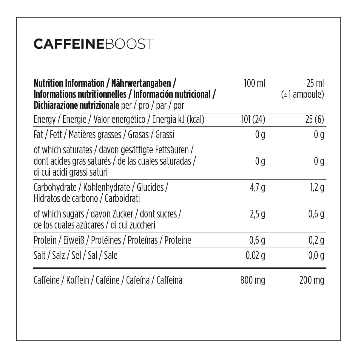 PowerBar Caffeine Boost Liquid- Neutral - biket.co.za