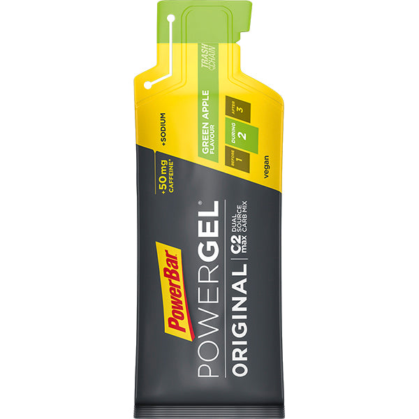 PowerGel Original- Green Apple with 50mg Caffeine - biket.co.za