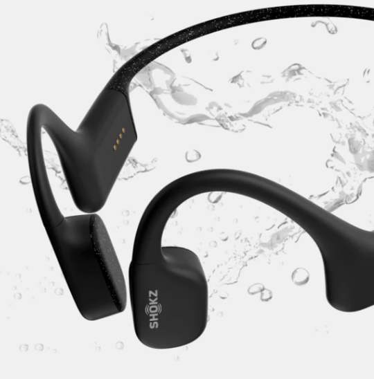 Shokz- OpenSwim- Black - biket.co.za