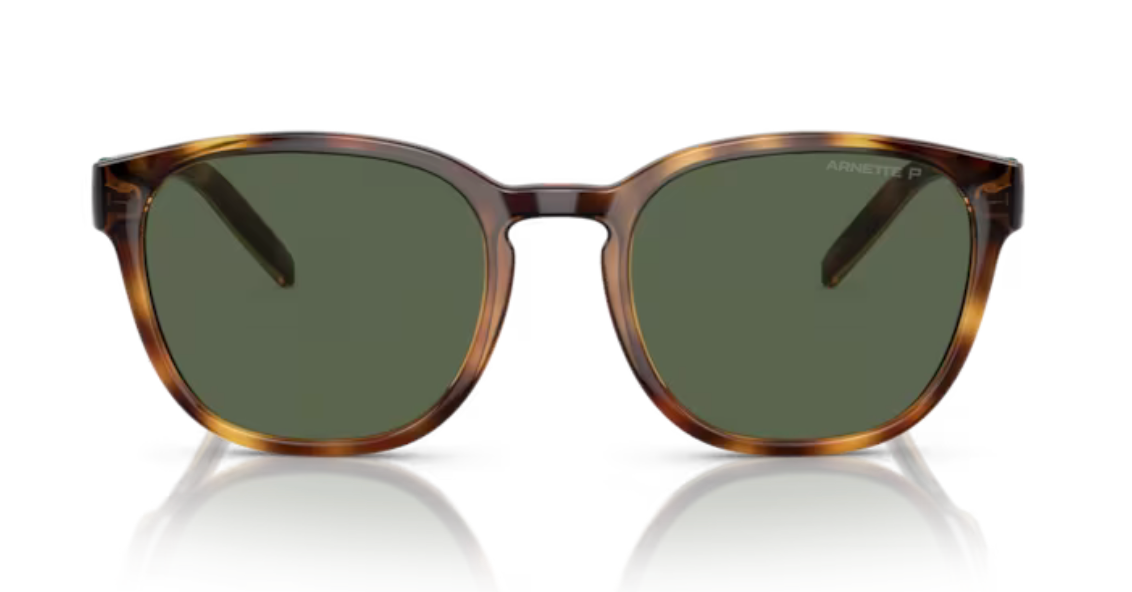 Arnette Barranco- Dark Havana Polarized Dark Green - biket.co.za