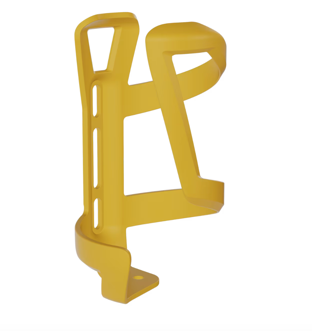 Trek Left Side Load Recycled Water Bottle Cage- Matte Baja Yellow - biket.co.za