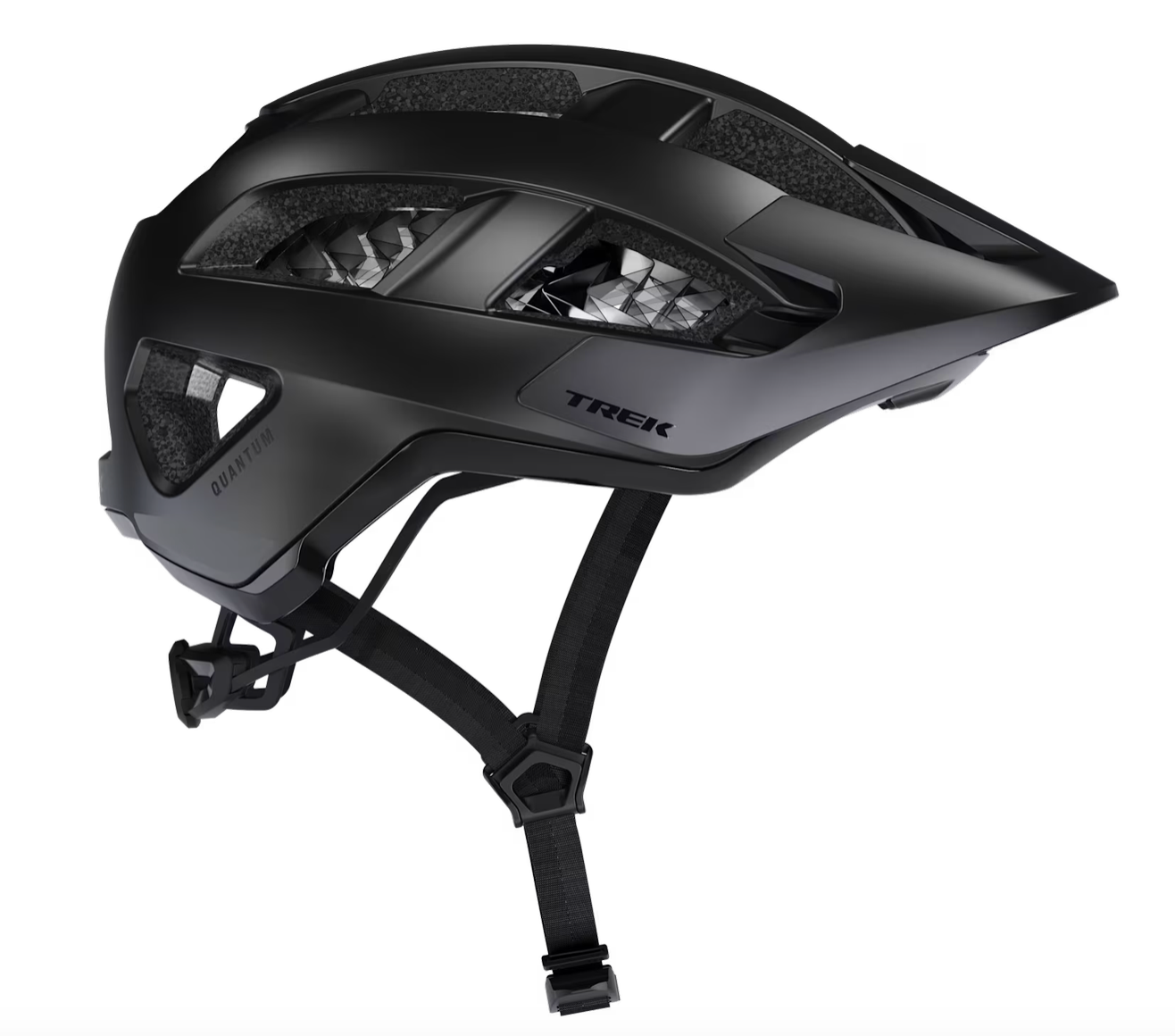 Trek Quantum WaveCel Mountain Bike Helmet- Matte Black - biket.co.za