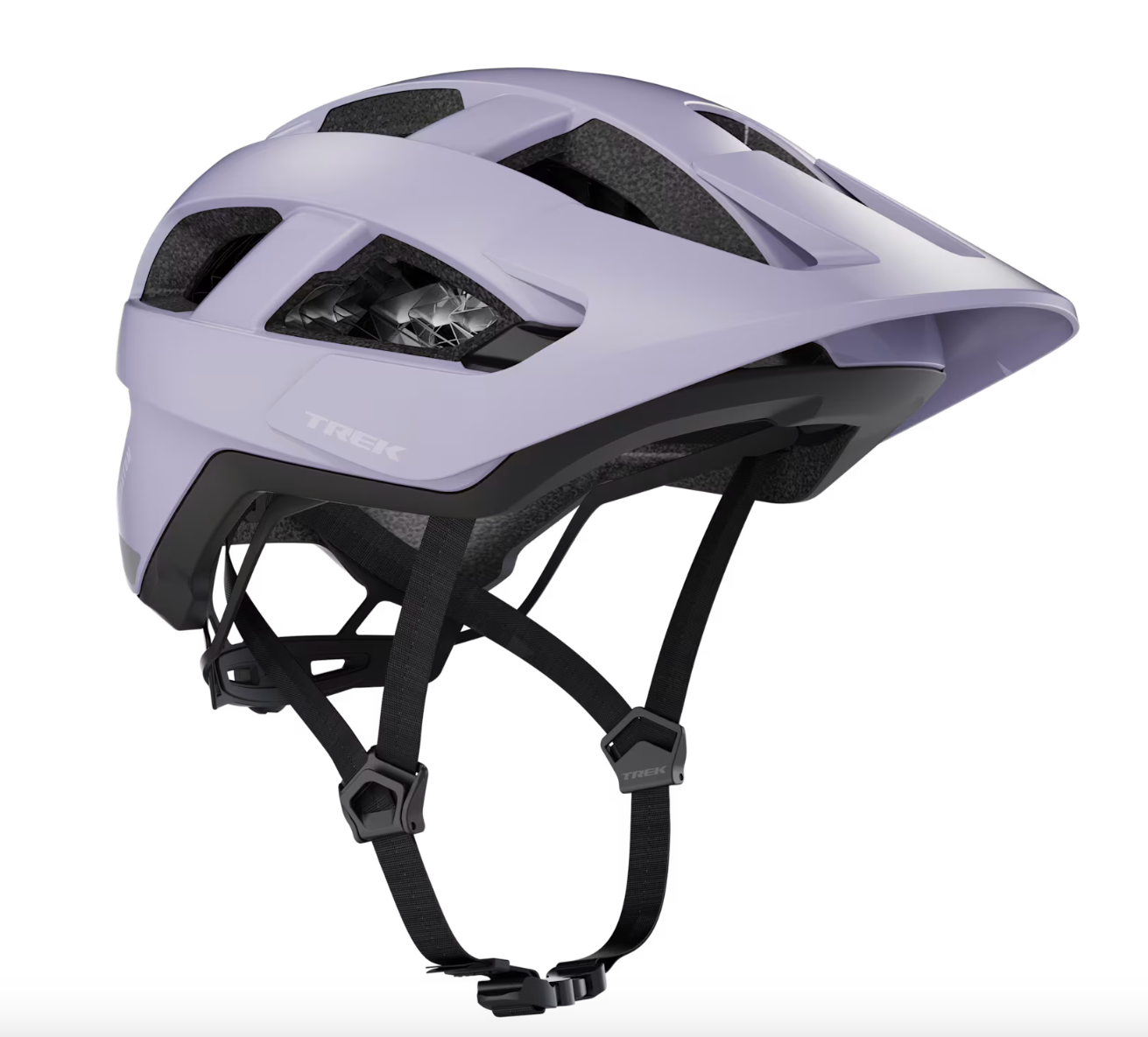 Trek Quantum WaveCel Mountain Bike Helmet - Matte Lavender Haze - biket.co.za
