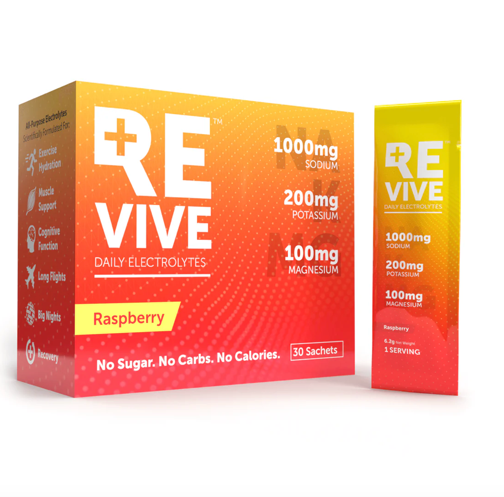 REVIVE Daily Electrolytes | Raspberry 30s - biket.co.za