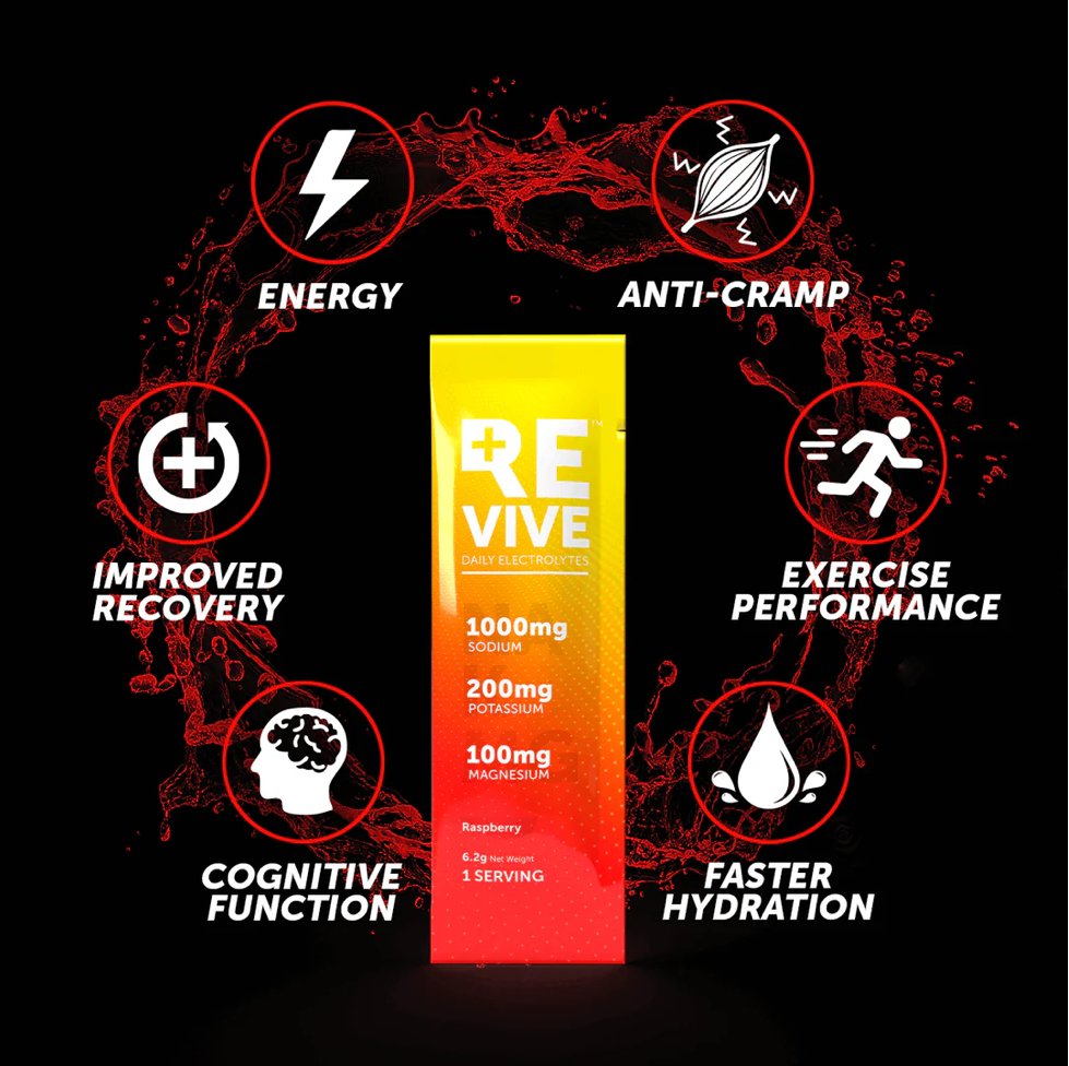 REVIVE Daily Electrolytes | Raspberry 30s - biket.co.za