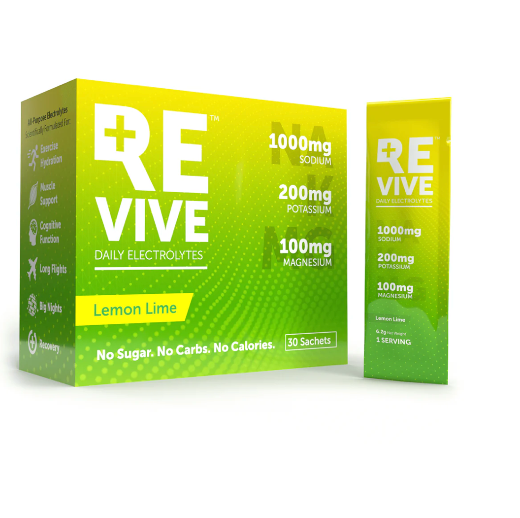 REVIVE Daily Electrolytes | Lemon Lime 30s - biket.co.za