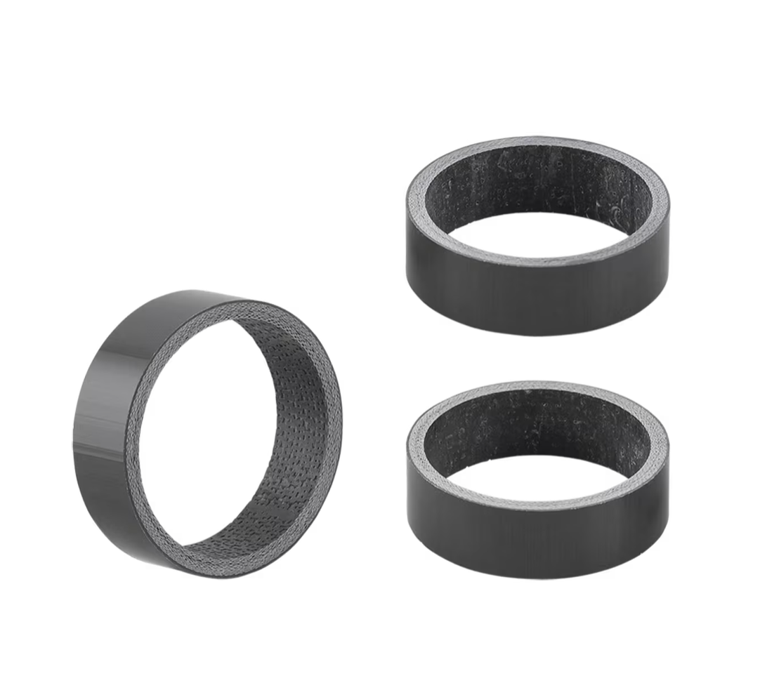 Bontrager 10mm Carbon Headset Spacer - 3 Pack (10mm x 28.6mm) - biket.co.za