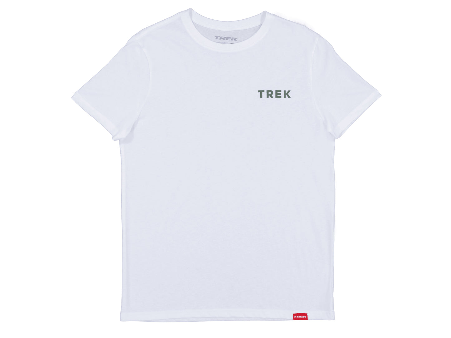 Trek T-shirt- White - biket.co.za