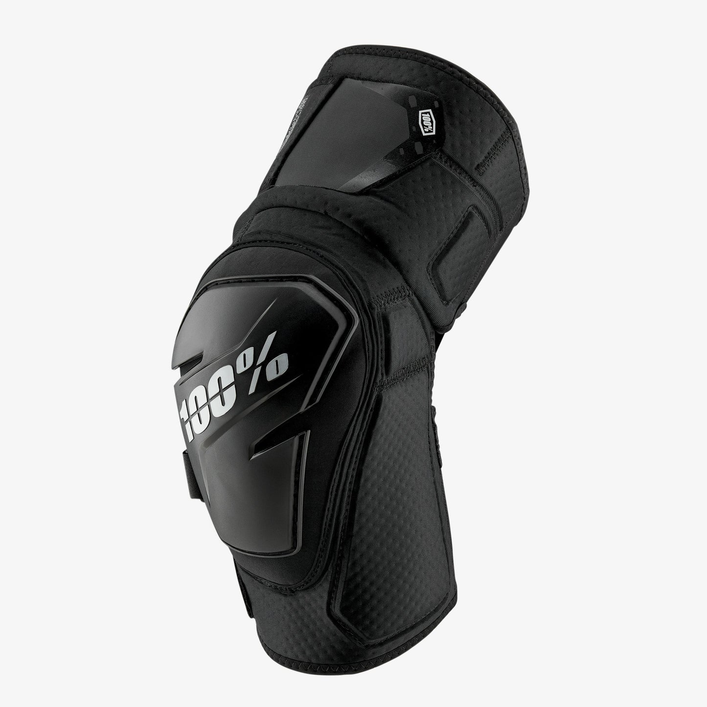 100% FORTIS Knee Guards Black - biket.co.za
