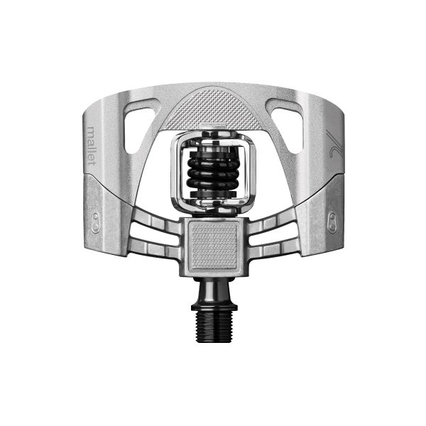 Crankbrothers Pedals Mallet 2- Raw Silver - biket.co.za
