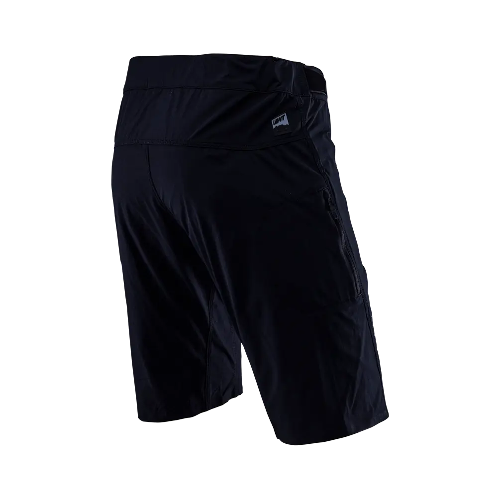 Leatt Shorts MTB Trail 1.0- Black - biket.co.za
