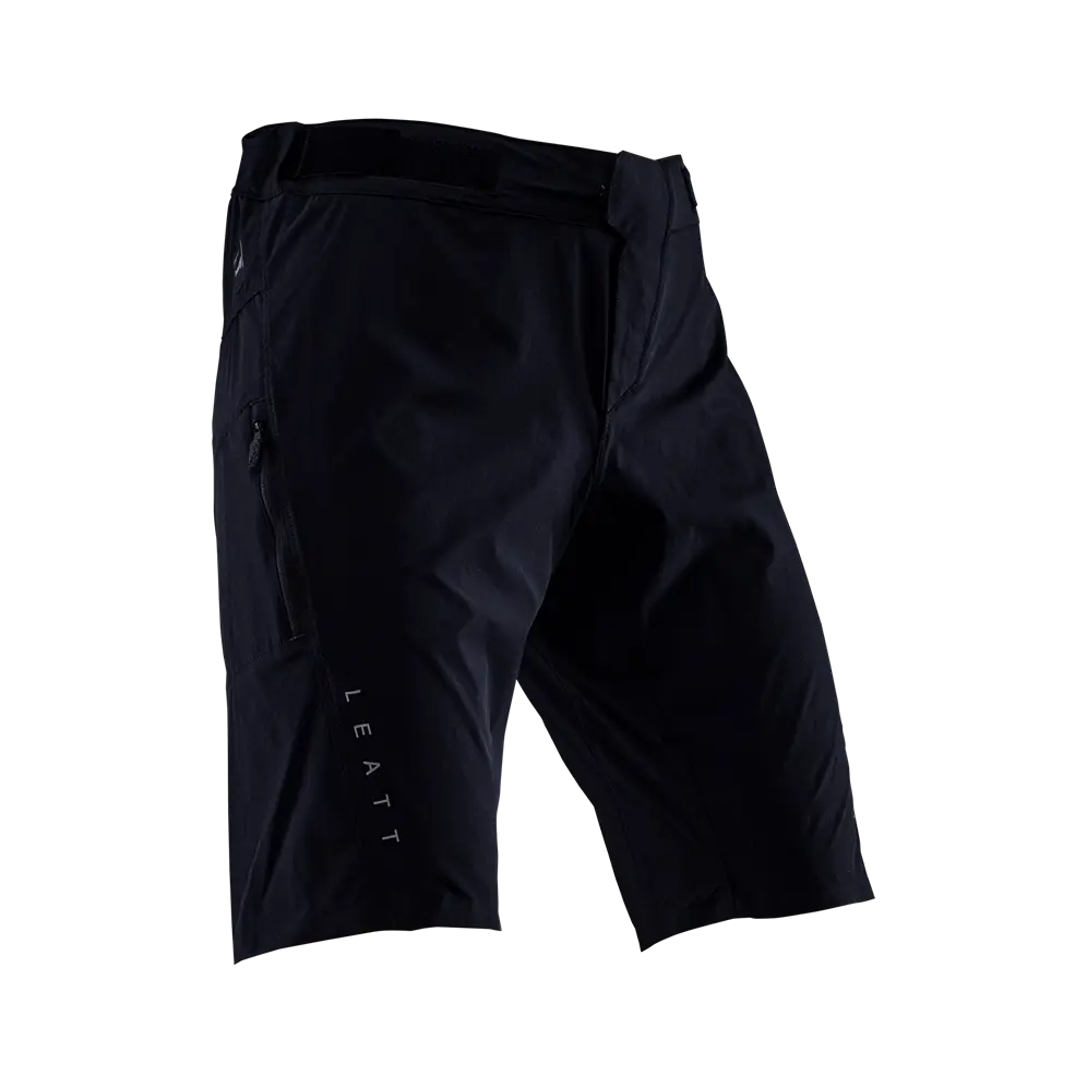 Leatt Shorts MTB Trail 1.0- Black - biket.co.za