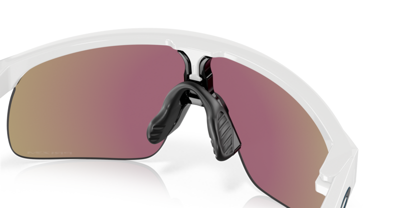 Oakley Resistor Youth - Polished White  Prizm Sapphire - biket.co.za