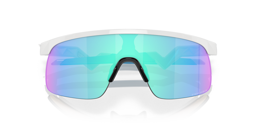 Oakley Resistor Youth - Polished White  Prizm Sapphire - biket.co.za