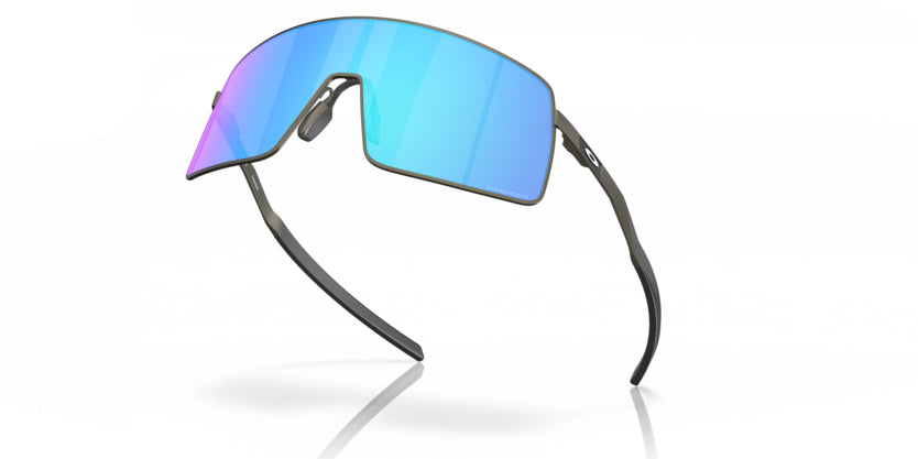 Oakley Sutro TI Satin Lead- Prizm Sapphire - biket.co.za