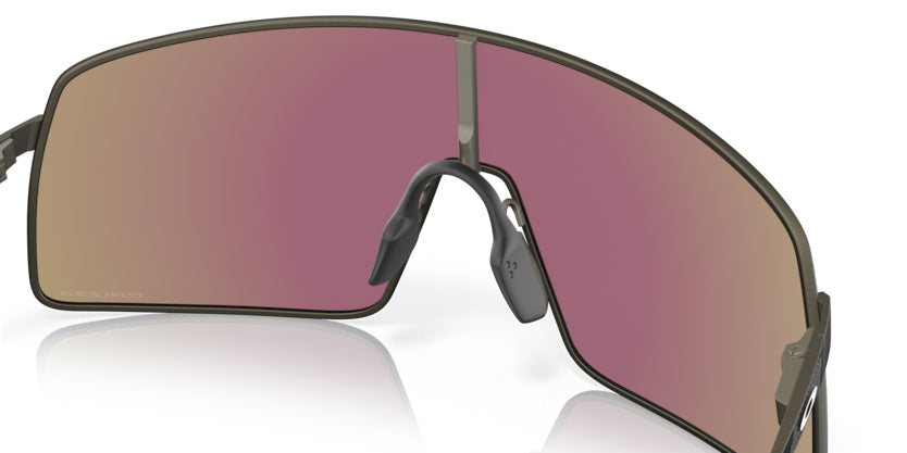 Oakley Sutro TI Satin Lead- Prizm Sapphire - biket.co.za