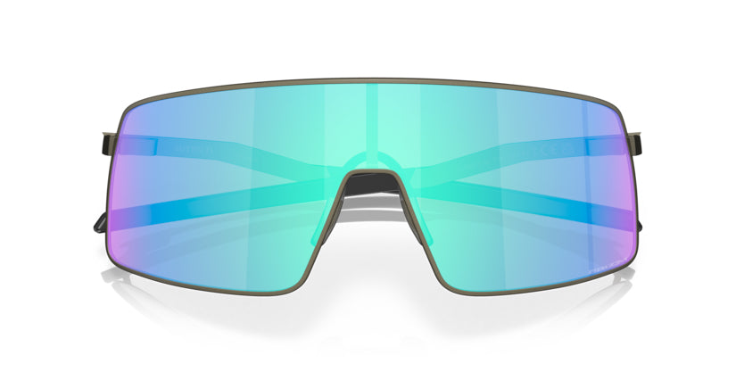 Oakley Sutro TI Satin Lead- Prizm Sapphire - biket.co.za