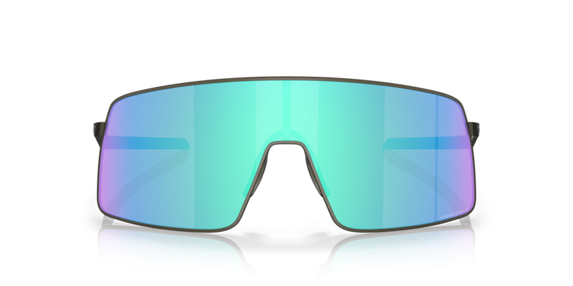 Oakley Sutro TI Satin Lead- Prizm Sapphire - biket.co.za