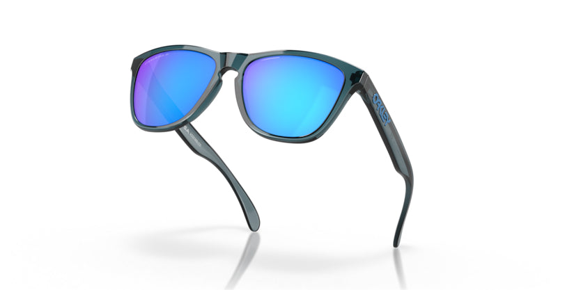 Oakley Frogskins - Crystal Black Prizm Sapphire Polarized - biket.co.za