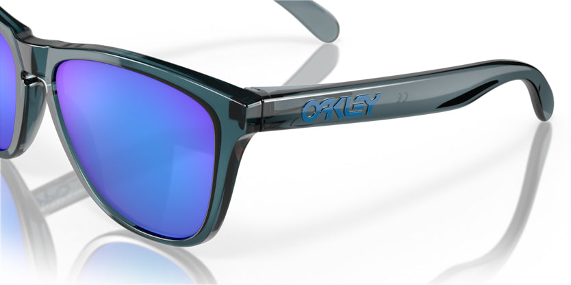Oakley Frogskins - Crystal Black Prizm Sapphire Polarized - biket.co.za