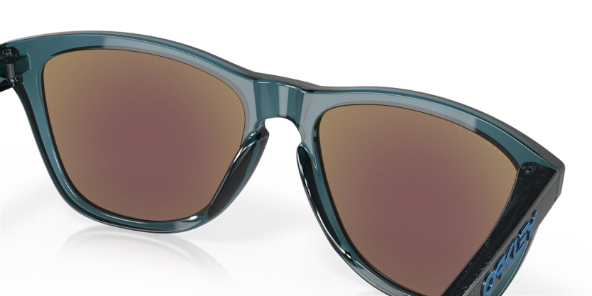 Oakley Frogskins - Crystal Black Prizm Sapphire Polarized - biket.co.za