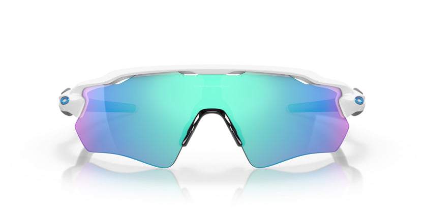 Oakley Radar EV Path Polished White- Prizm Sapphire - biket.co.za