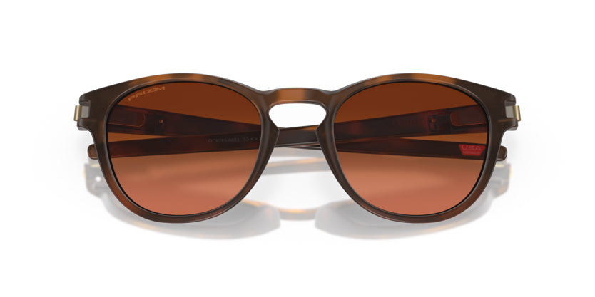 Oakley Latch- Matte brown tortoise Prizm Brown Gradient - biket.co.za