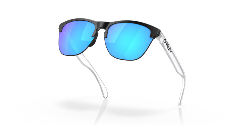 Oakley Frogskins Lite- Matte Black/Clear Prizm Sapphire - biket.co.za