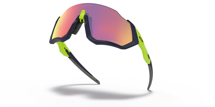 Oakley Flight Jacket - Matte Navy/ Retina Burn Prizm Trail Torch - biket.co.za