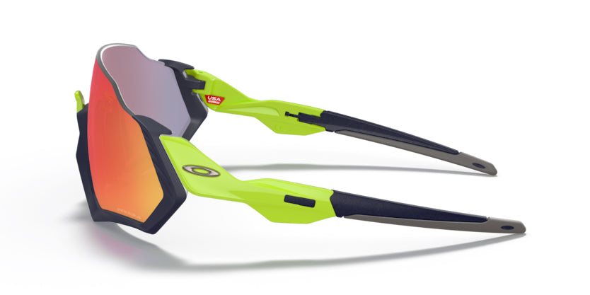 Oakley Flight Jacket - Matte Navy/ Retina Burn Prizm Trail Torch - biket.co.za