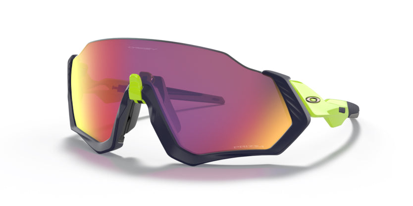 Oakley Flight Jacket - Matte Navy/ Retina Burn Prizm Trail Torch - biket.co.za