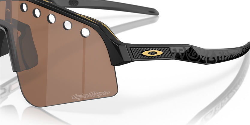 Oakley Sutro Lite Sweep- Troy Lee Designs Matte Black Prizm Tungsten - biket.co.za