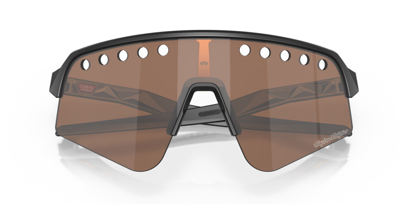 Oakley Sutro Lite Sweep- Troy Lee Designs Matte Black Prizm Tungsten - biket.co.za
