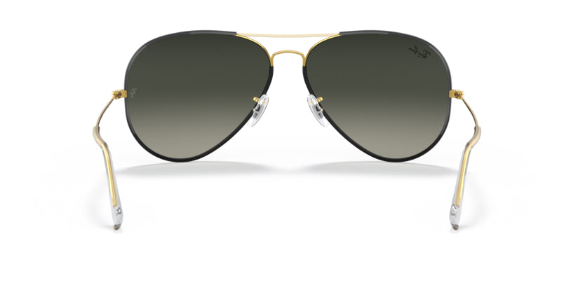 Ray-Ban Aviator full colour- Black on Legend Gold - biket.co.za