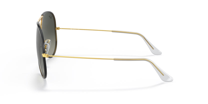 Ray-Ban Aviator full colour- Black on Legend Gold - biket.co.za