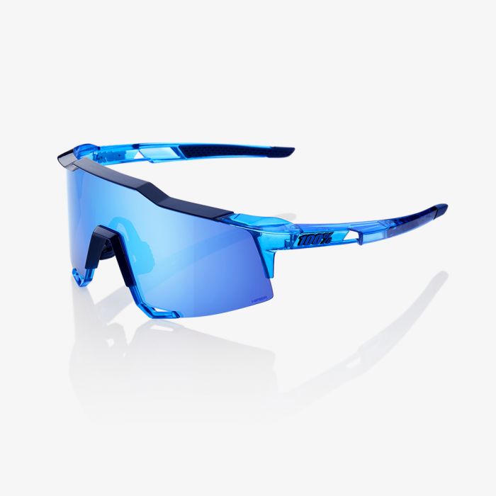 100% Speedcraft Polished Translucent Crystal Blue – HIPER Blue Multilayer - biket.co.za