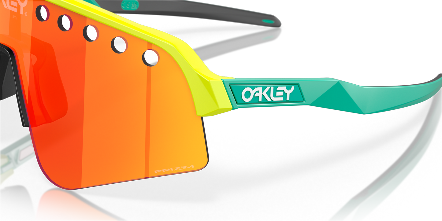 Oakley Sutro Lite Sweep (Vented) - Tennis Ball Yellow - biket.co.za