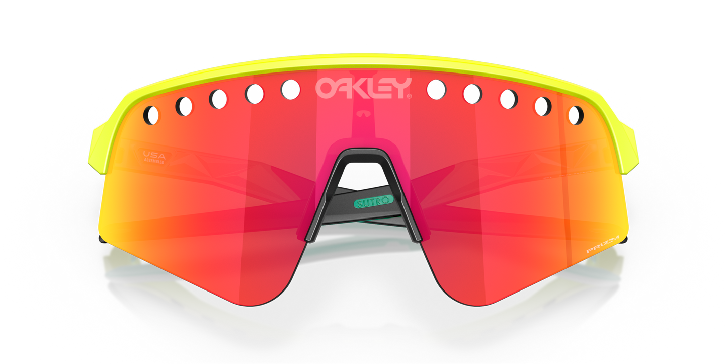 Oakley Sutro Lite Sweep (Vented) - Tennis Ball Yellow - biket.co.za