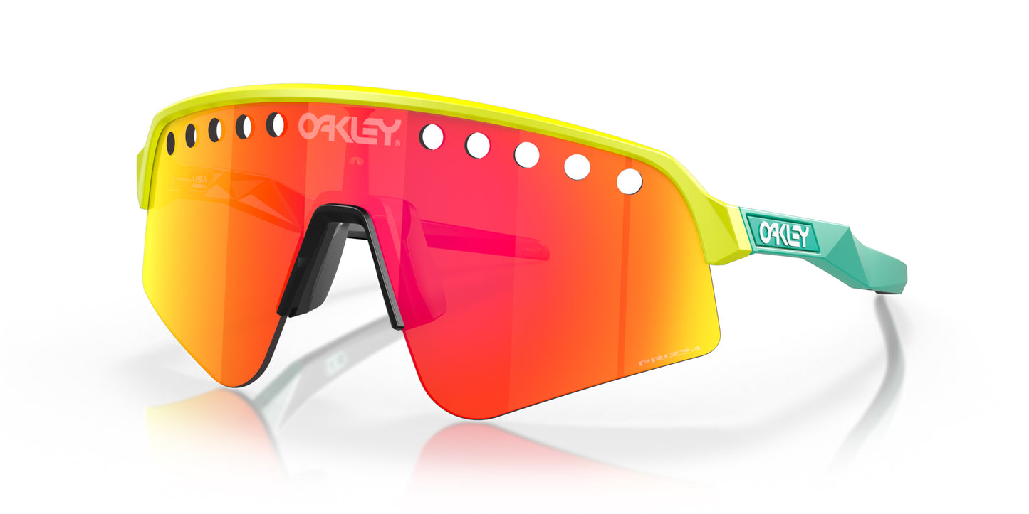 Oakley Sutro Lite Sweep (Vented) - Tennis Ball Yellow - biket.co.za