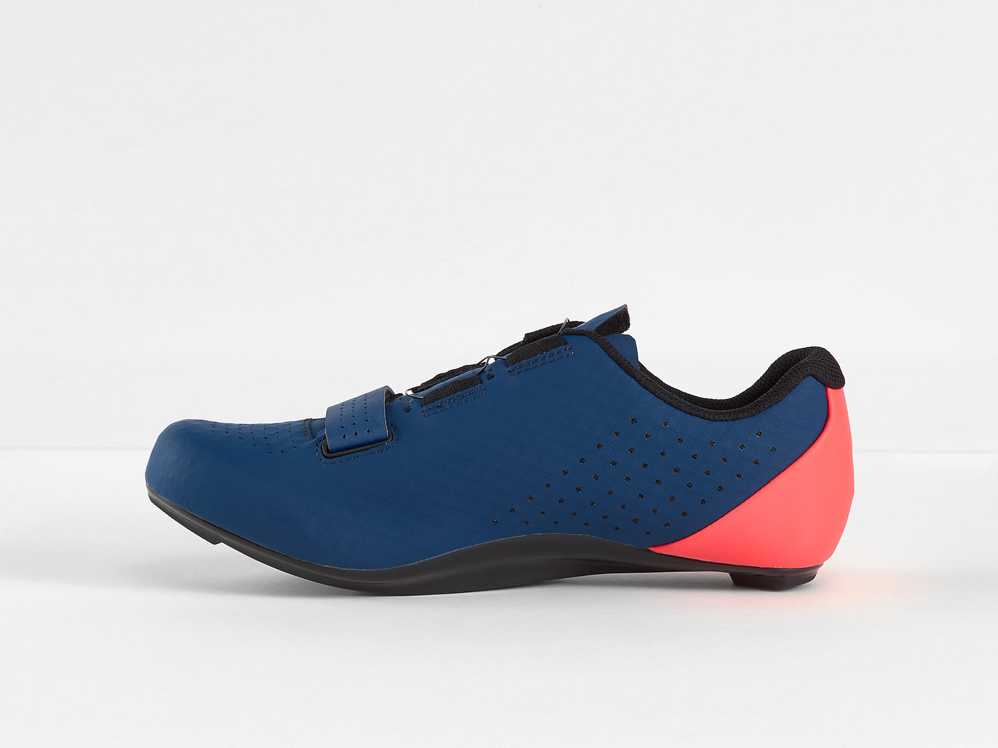 Bontrager Circuit Road Cycling Shoe - Nautical Navy/Radioactive Coral - biket.co.za