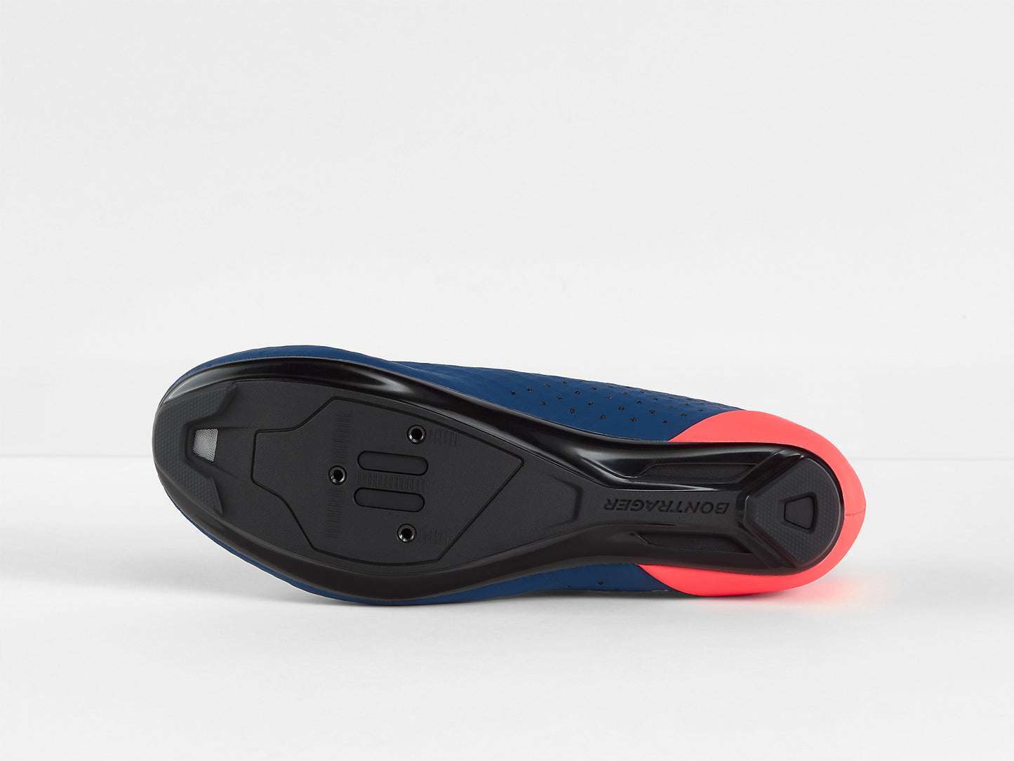 Bontrager Circuit Road Cycling Shoe - Nautical Navy/Radioactive Coral - biket.co.za