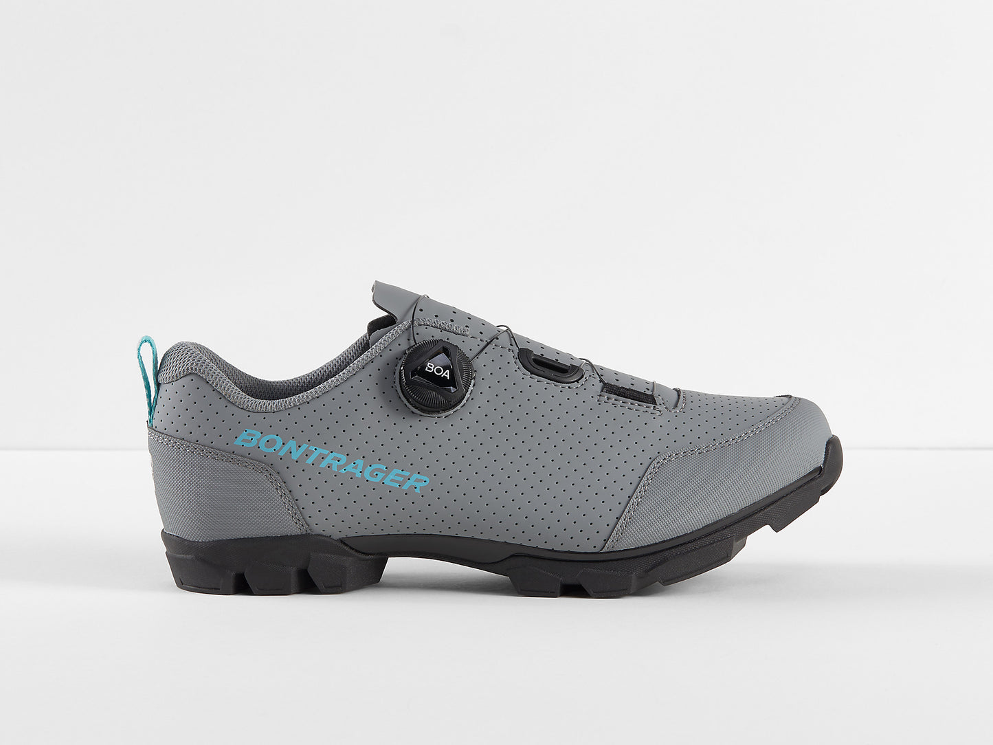 Bontrager Evoke Mountain Bike Shoes - Quicksilver/Miami Green - biket.co.za